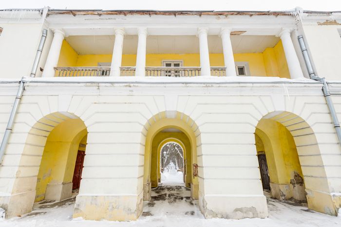 Балашиха. Усадьба Горенки. Зима