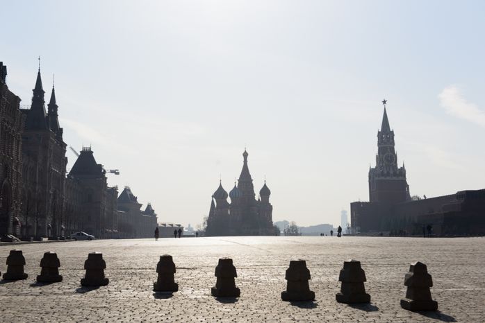 Москва во время режима повышенной готовности из-за угрозы распространения коронавируса