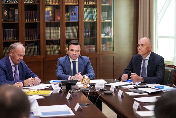 Андрей Воробьев обсудил приоритетные направления сотрудничества с представителями ПАО «Газпром»