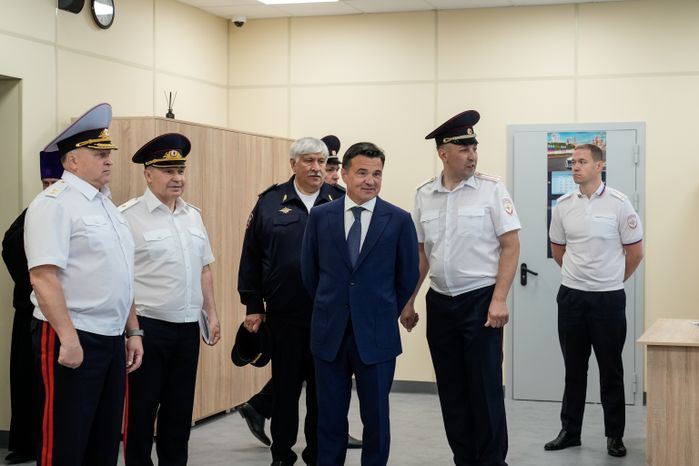 Андрей Воробьев поздравил сотрудников ГИБДД с профессиональным праздником
