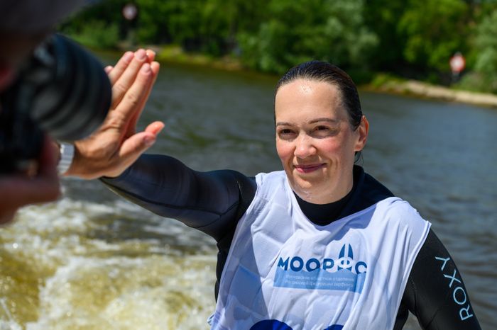 Чемпионат Московской области по серфингу на Пироговском водохранилище в Долгопрудном