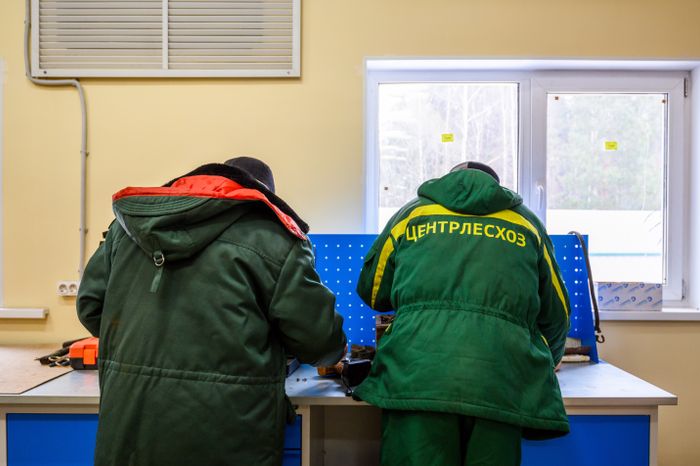 Лесопожарная станция «Савинская» после капремонта в Орехово-Зуевском округе
