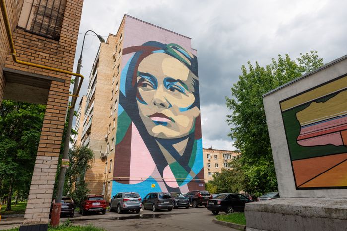 Муралы в Железнодорожном, Балашиха