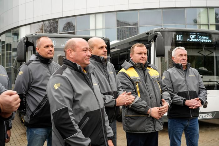 Андрей Воробьев передал партию новых автобусов округам Подмосковья