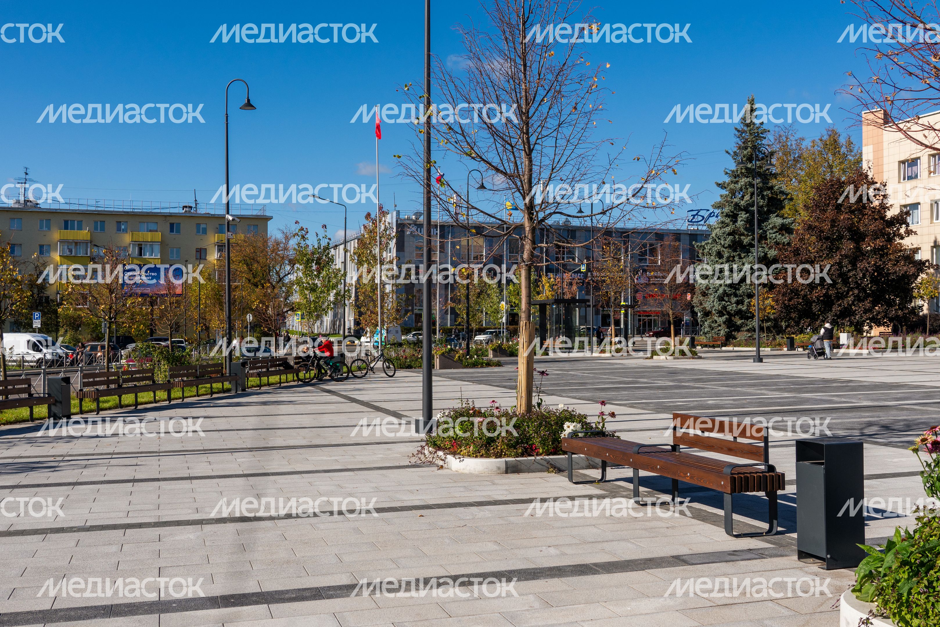 Благоустройство центральной площади Истры Благоустройство центральной площади Истры