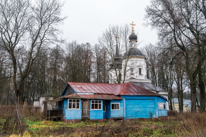 Церковь Рождества Пресвятой Богородицы в деревне Васькино округа Чехов