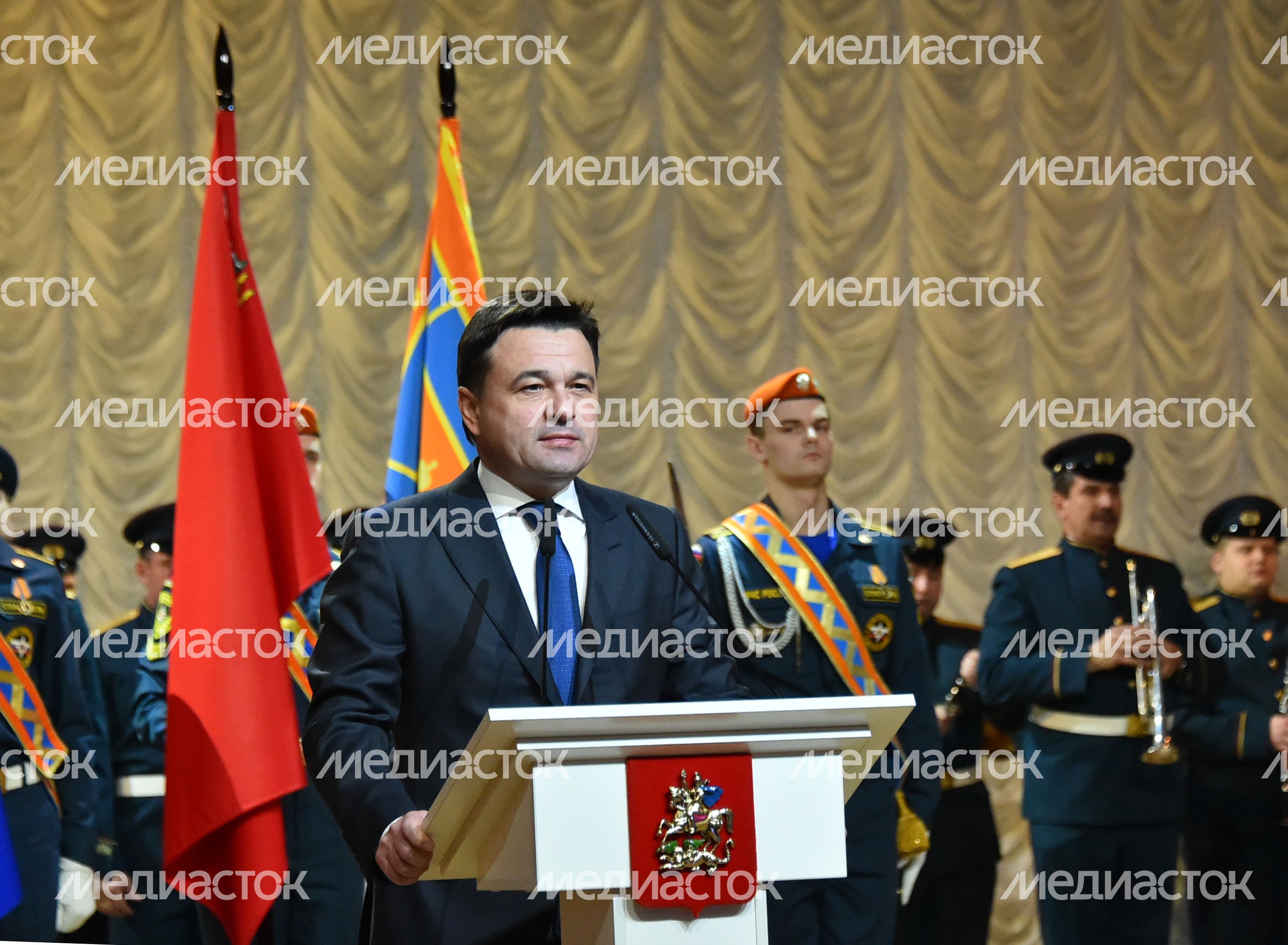 Награждение лучших спасателей Подмосковья
