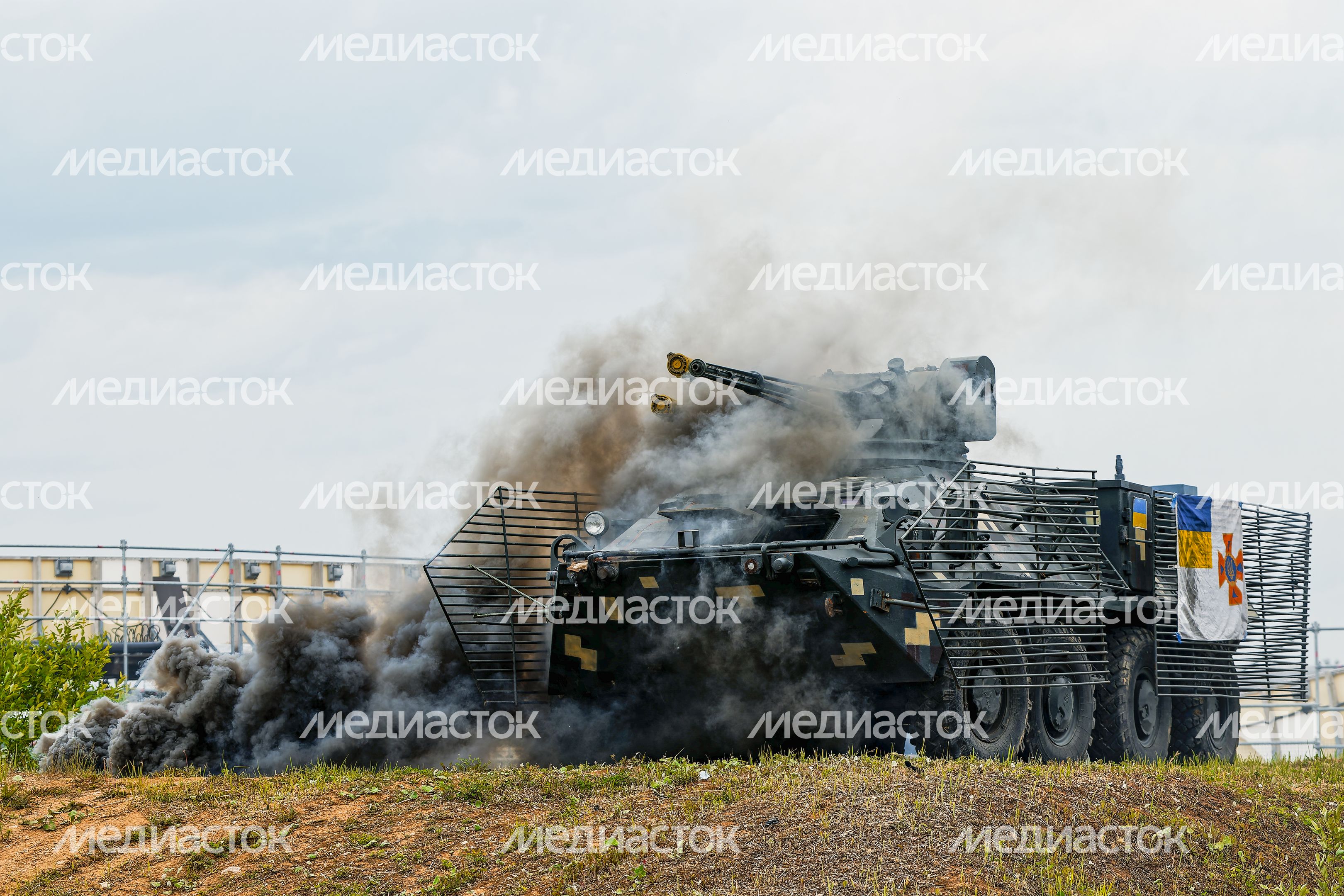 Реконструкция современных боевых действий в парке «Патриот» Одинцовского округа Реконструкция современных боевых действий в парке «Патриот» Одинцовского округа
