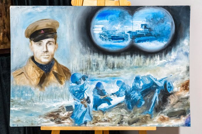 Выставка о героях Великой Отечественной войны в выставочном комплексе «Артишок» в Химках