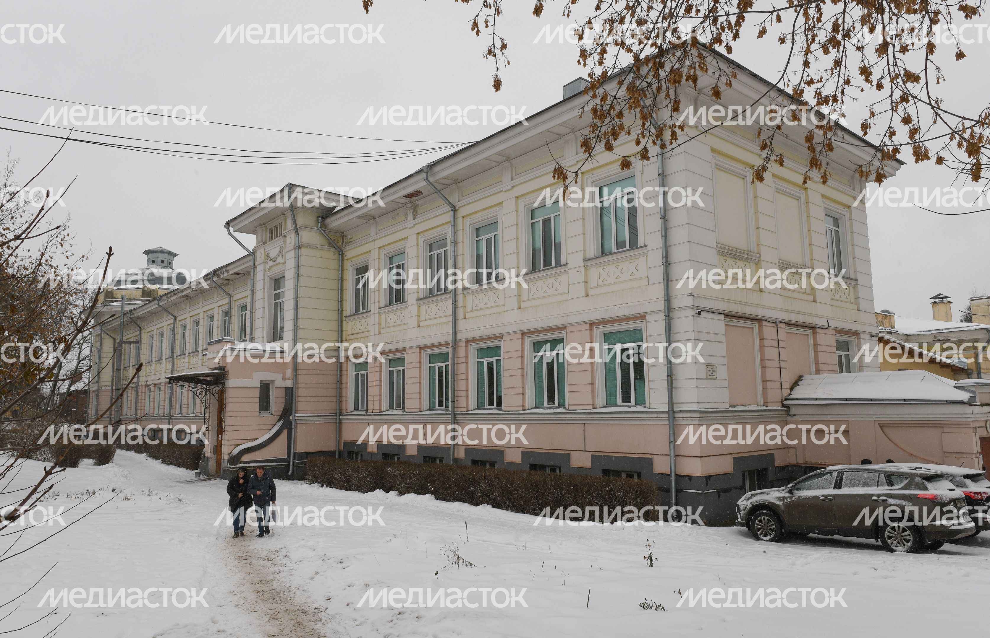 Виды города Серпухов зимой
