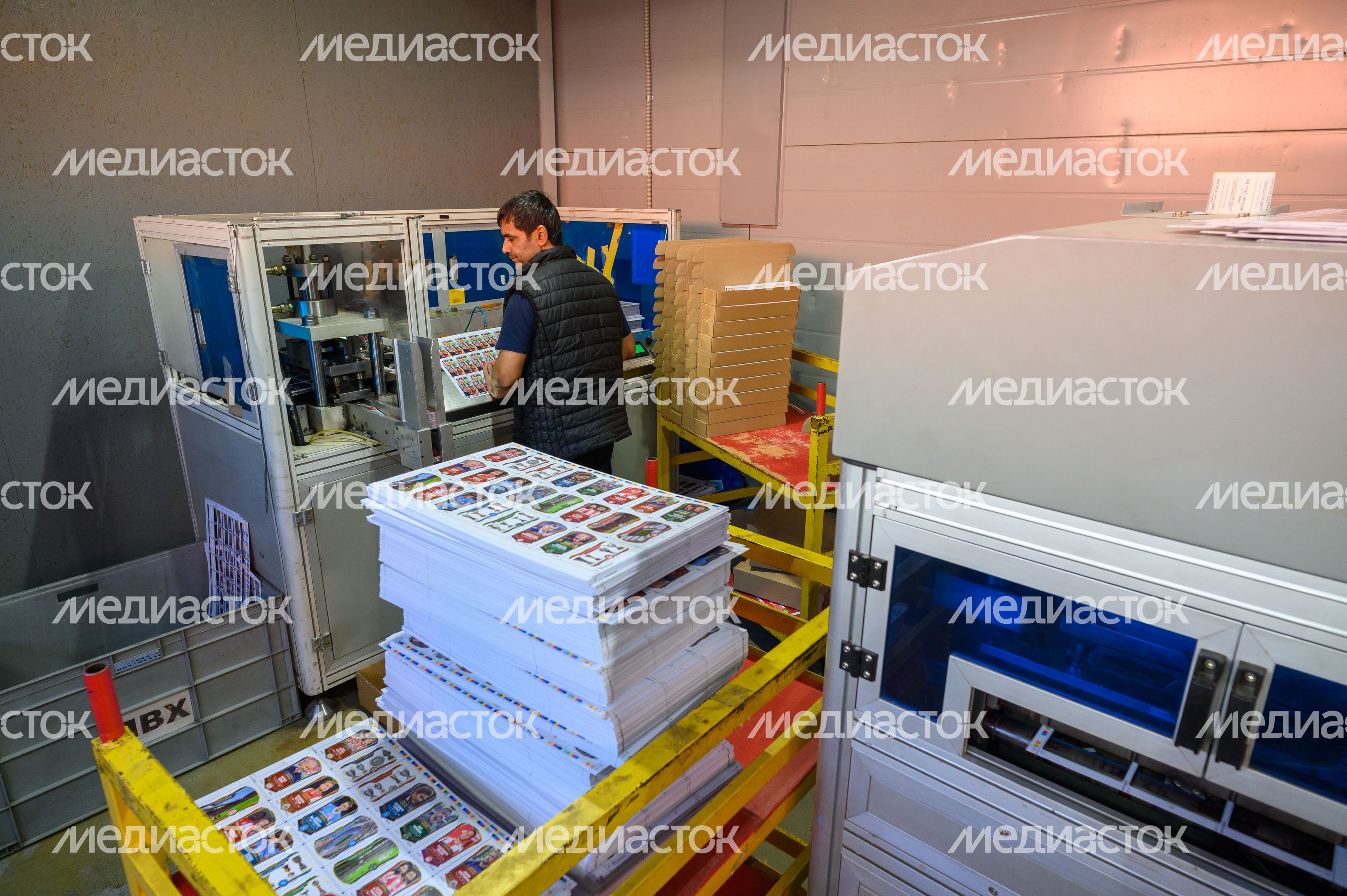 Производство полиграфической продукции на заводе ГК «ПЛАСТИК ОН ЛАЙН» в Красноармейске Производство полиграфической продукции на заводе ГК «ПЛАСТИК ОН ЛАЙН» в Красноармейске