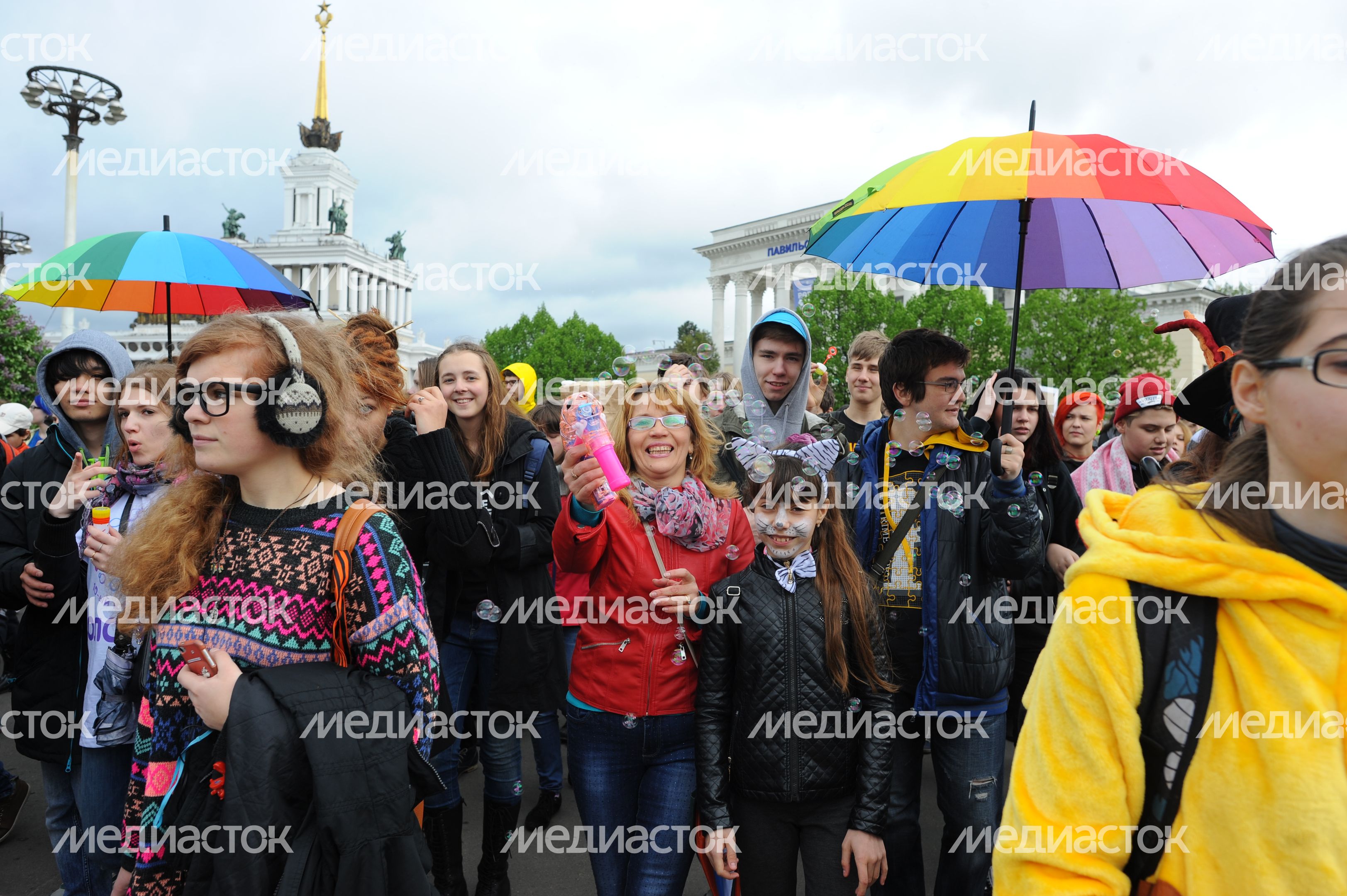 Парад мыльных пузырей «Дримфлеш» в Москве