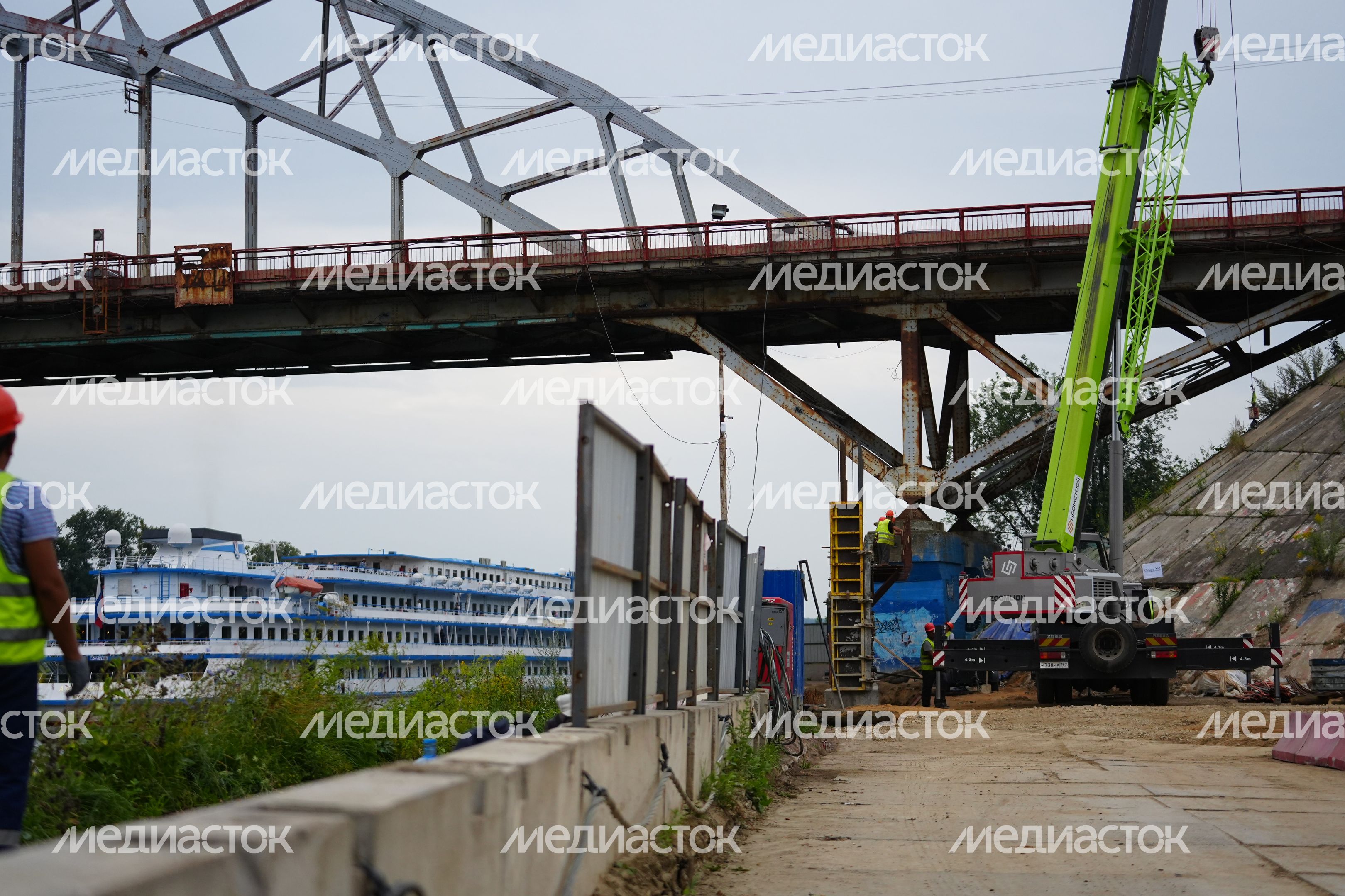 Строительство нового Рогачевского моста в Дмитровском округе Строительство нового Рогачевского моста в Дмитровском округе