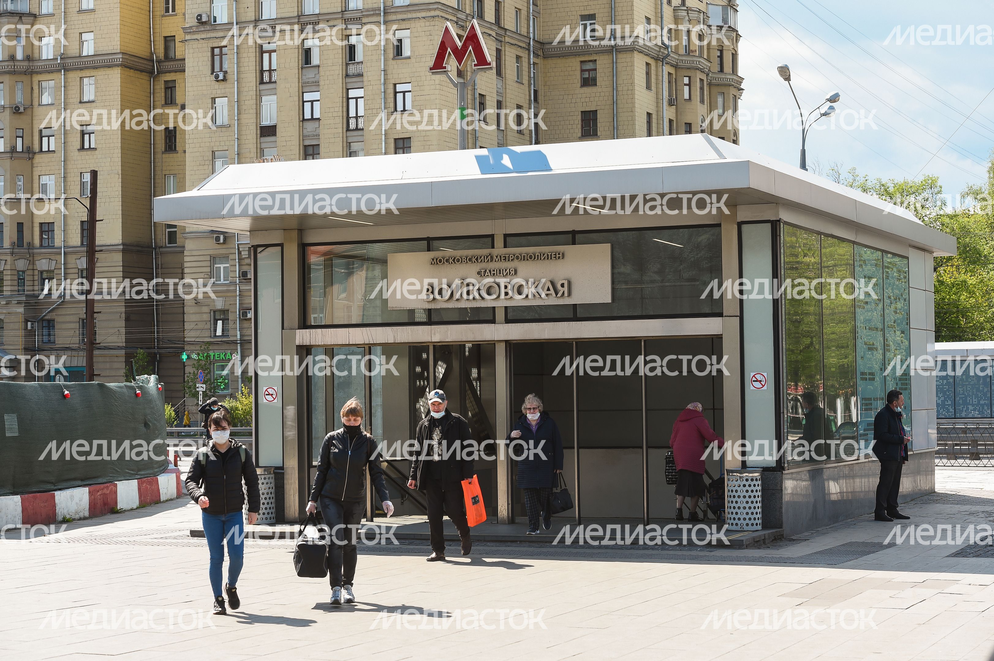 Московский регион во время «масочного режима» в связи с угрозой распространения коронавируса