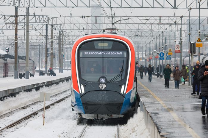Поезд нового поколения «Иволга 4.0» на МЦД