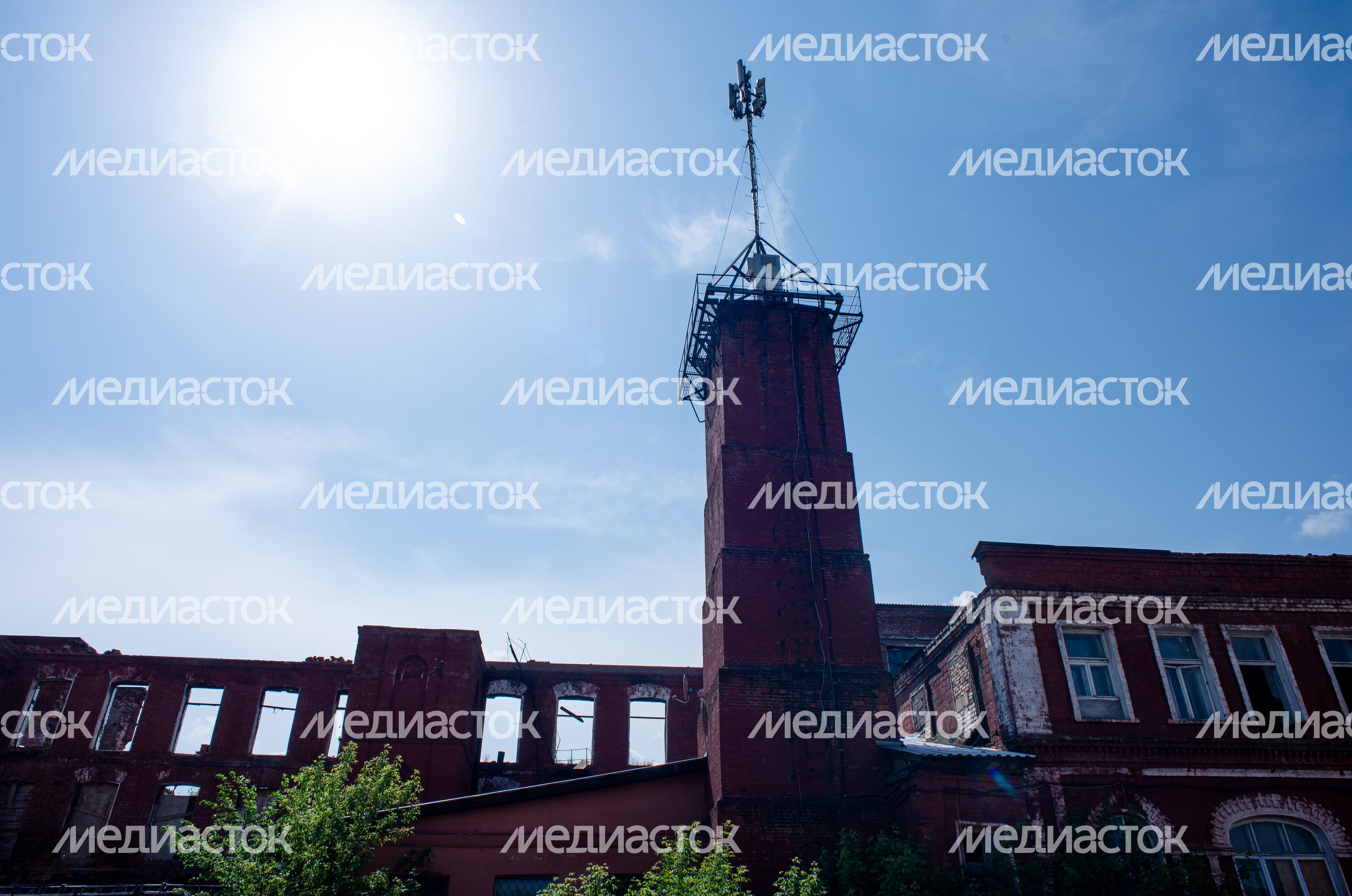 Летние виды города Яхрома