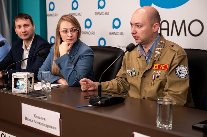 Пресс-конференция по организации «Добрых комнат» в Подмосковье