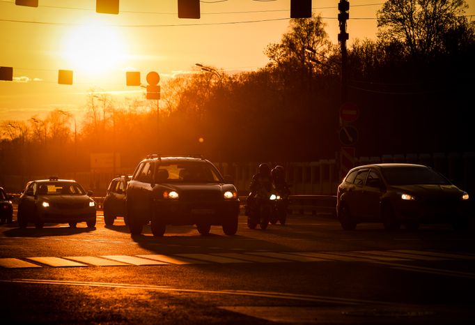 Солнечная погода в Москве