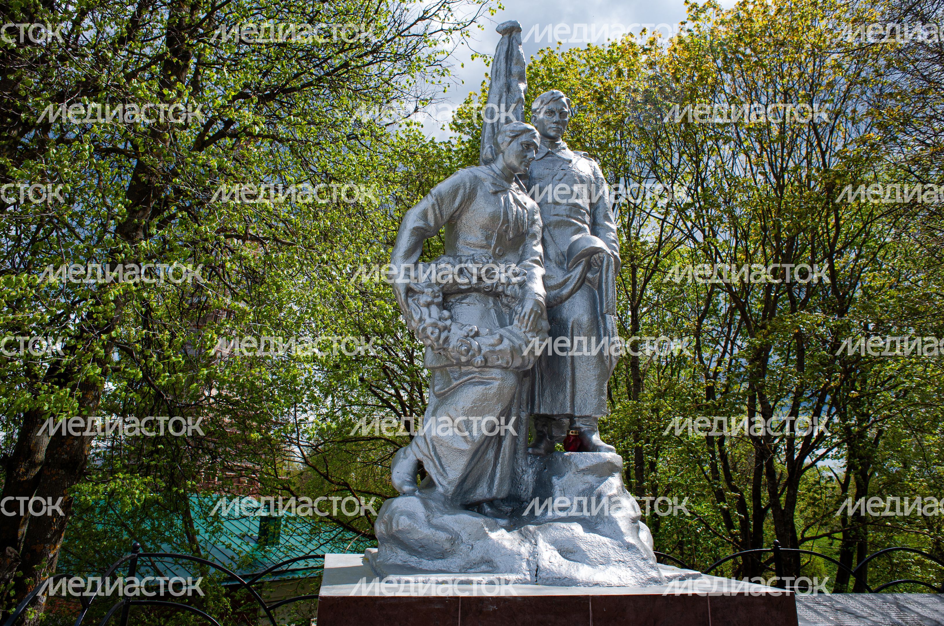 Весенние виды города Верея