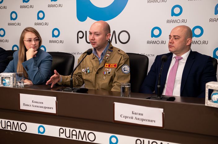 Пресс-конференция по организации «Добрых комнат» в Подмосковье