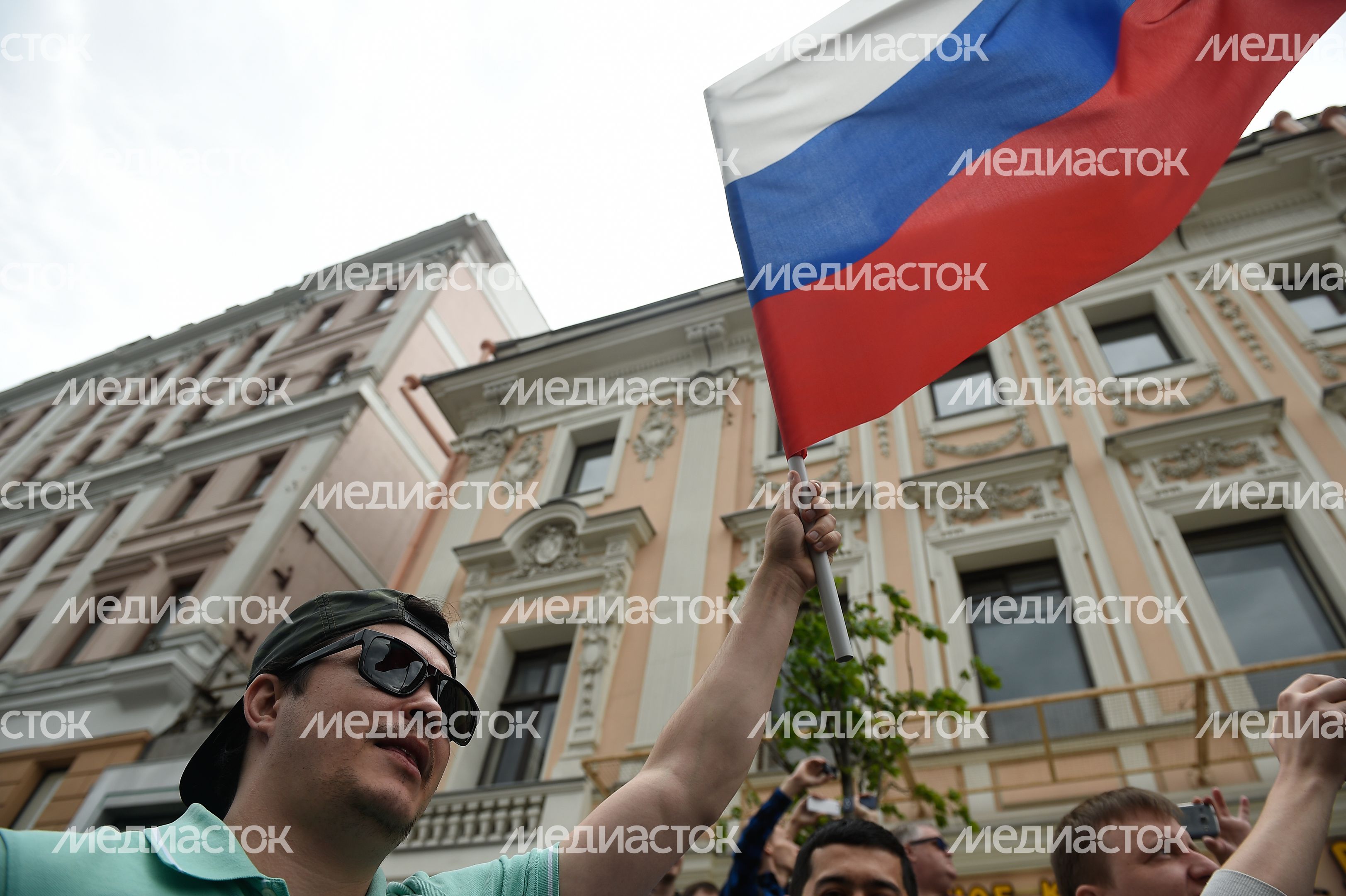 В День России на Тверской Прошел несанкционированный Митинг оппозиции