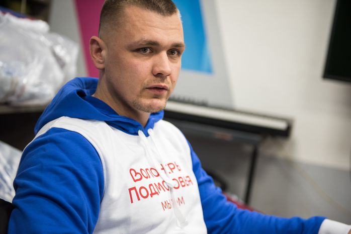 Работа волонтеров оперативного штаба адресной помощи в Одинцово
