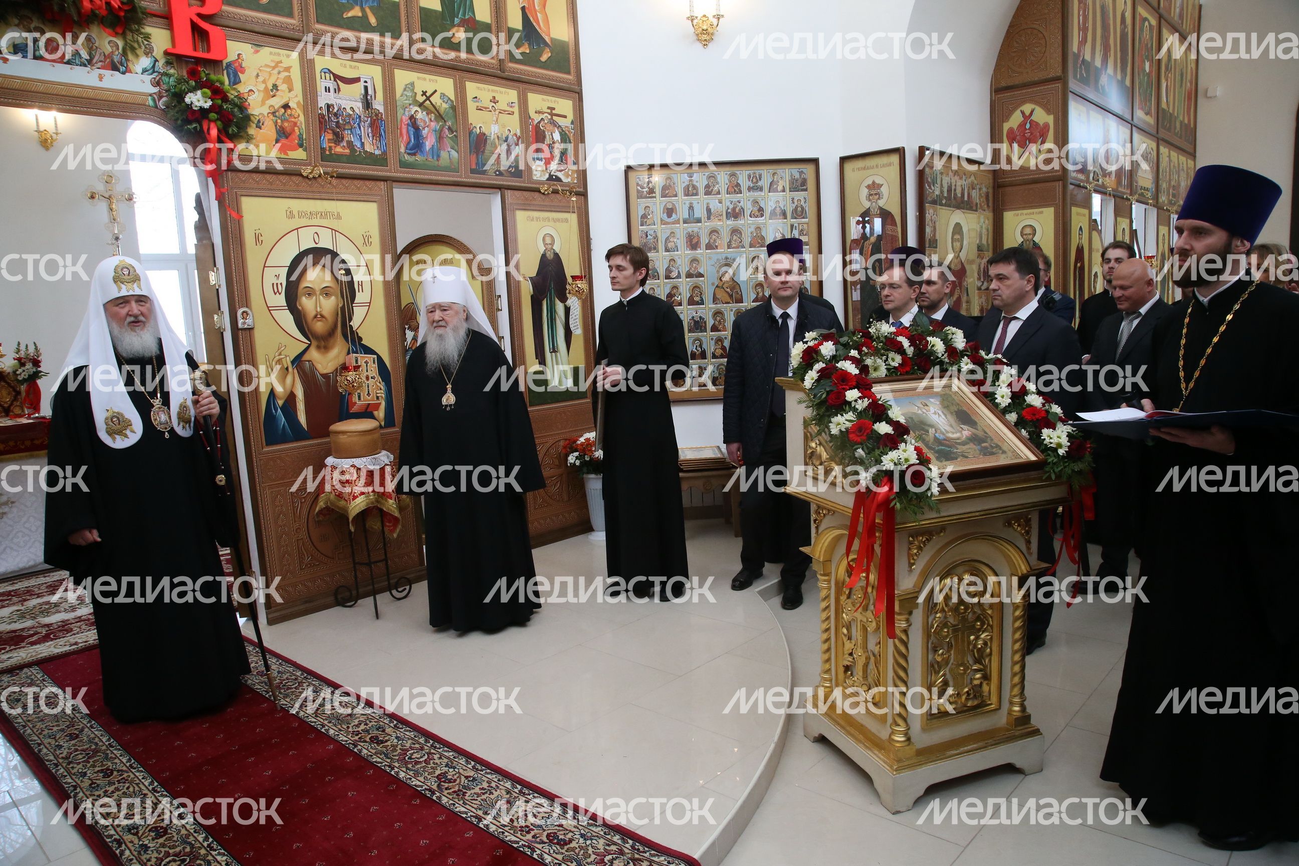 Рабочий визит губернатора Подмосковья в село Гагино Сергиево-Посадского района