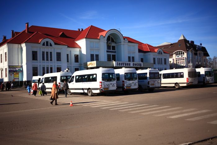 Автостанция в Сергиевом Посаде