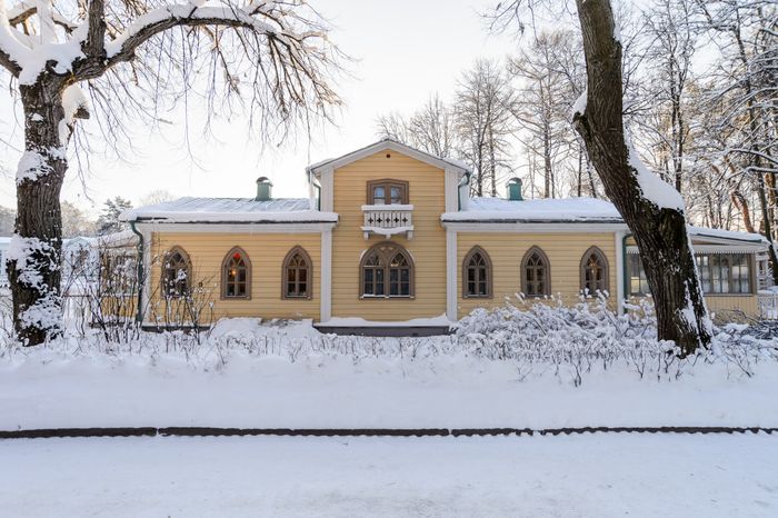 Красногорск. Усадьба «Архангельское». Зима