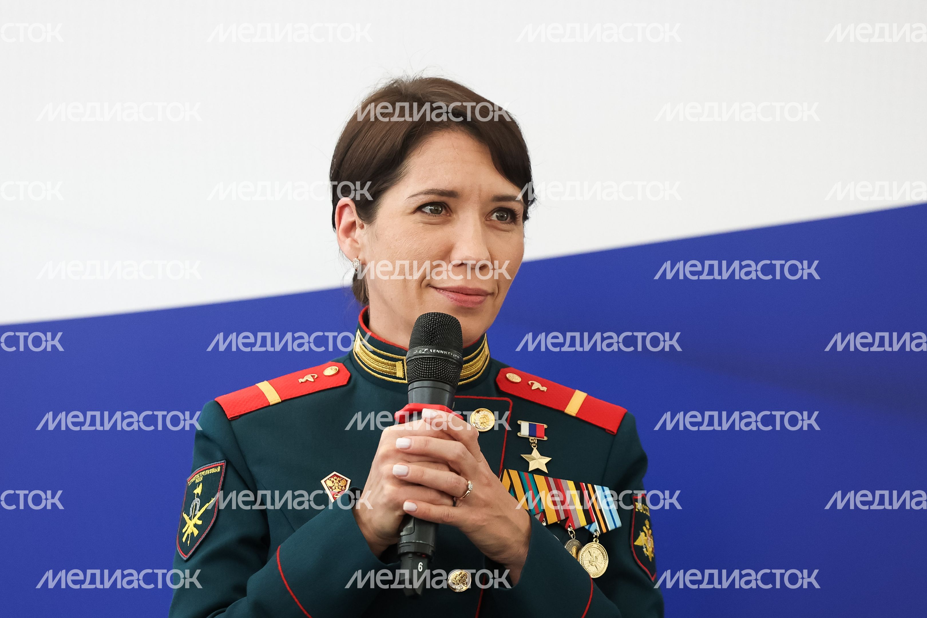 Людмила Болилая на фестивале регионального движения "Волонтеры Подмосковья"