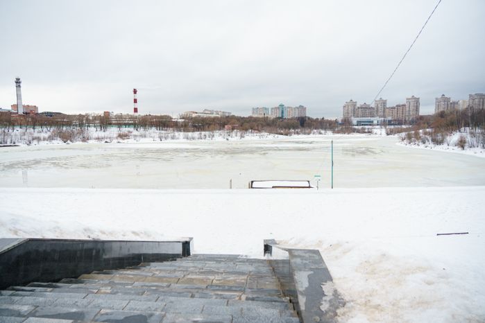 Озеро Борисоглебское в Раменском городском парке
