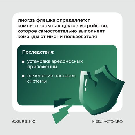 Флешка-ловушка квадрат 05