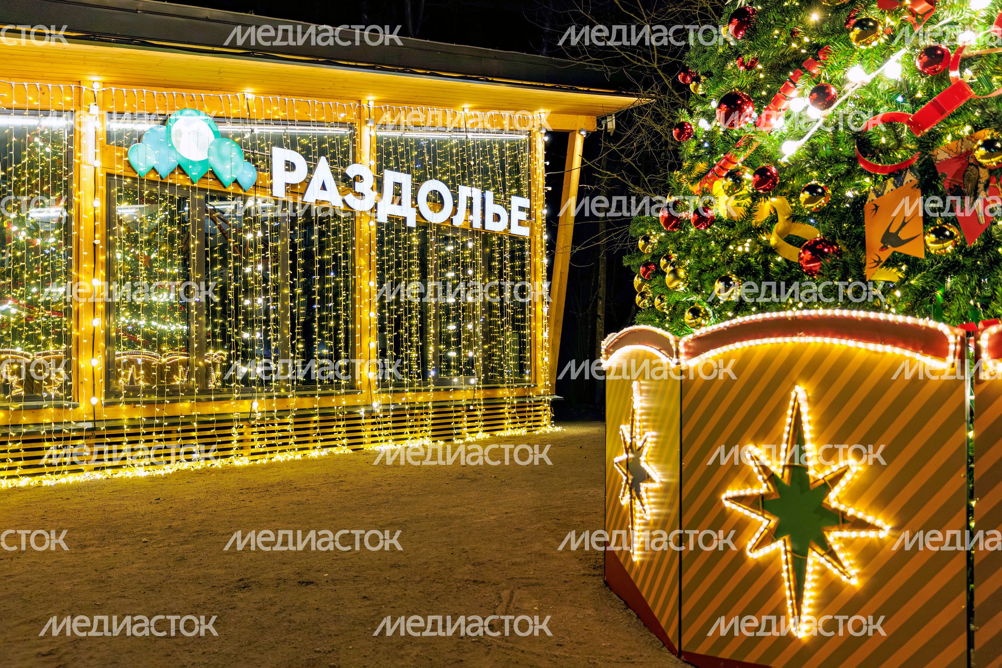 Новогодний парк «Раздолье» в Одинцово Новогодний парк «Раздолье» в Одинцово