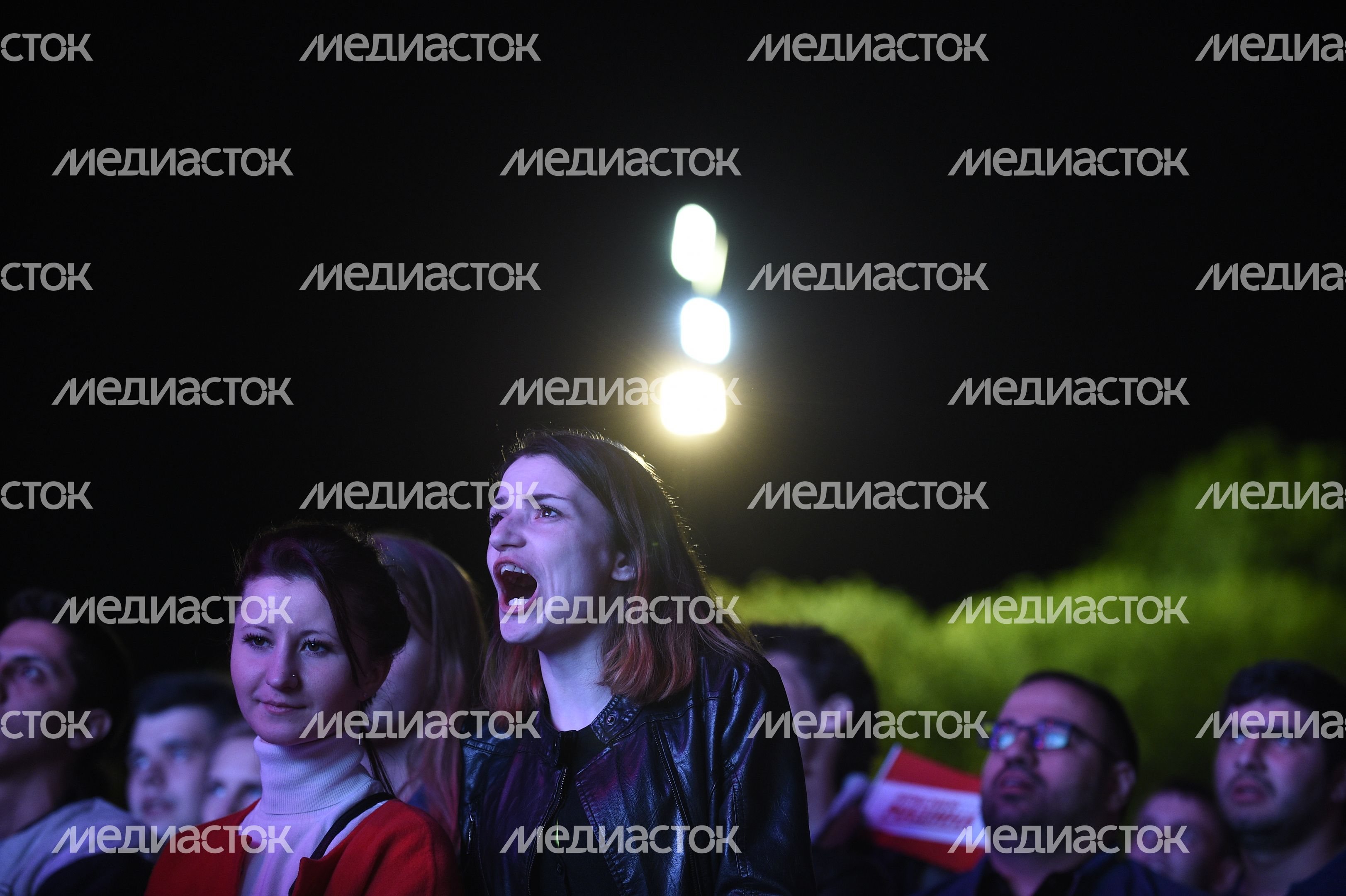 Фан-зона чемпионата мира по хоккею в Москве