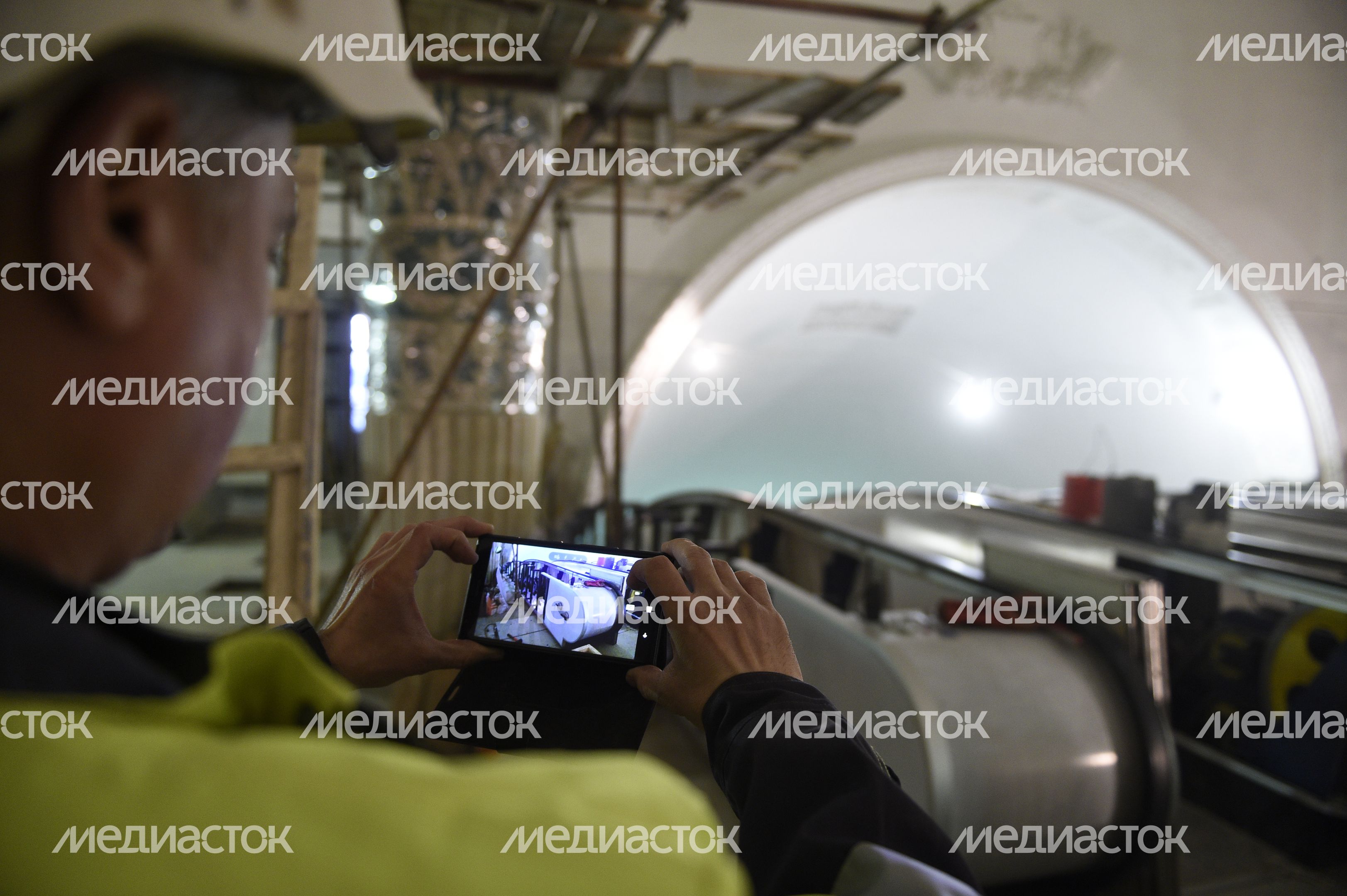 Реконструкция вестибюля станции метро «Проспект Мира»
