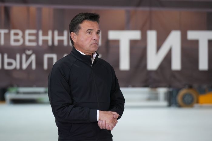 Андрей Воробьев запустил первый производственный корпус ГИП "Титан" в Ленинском г.о.