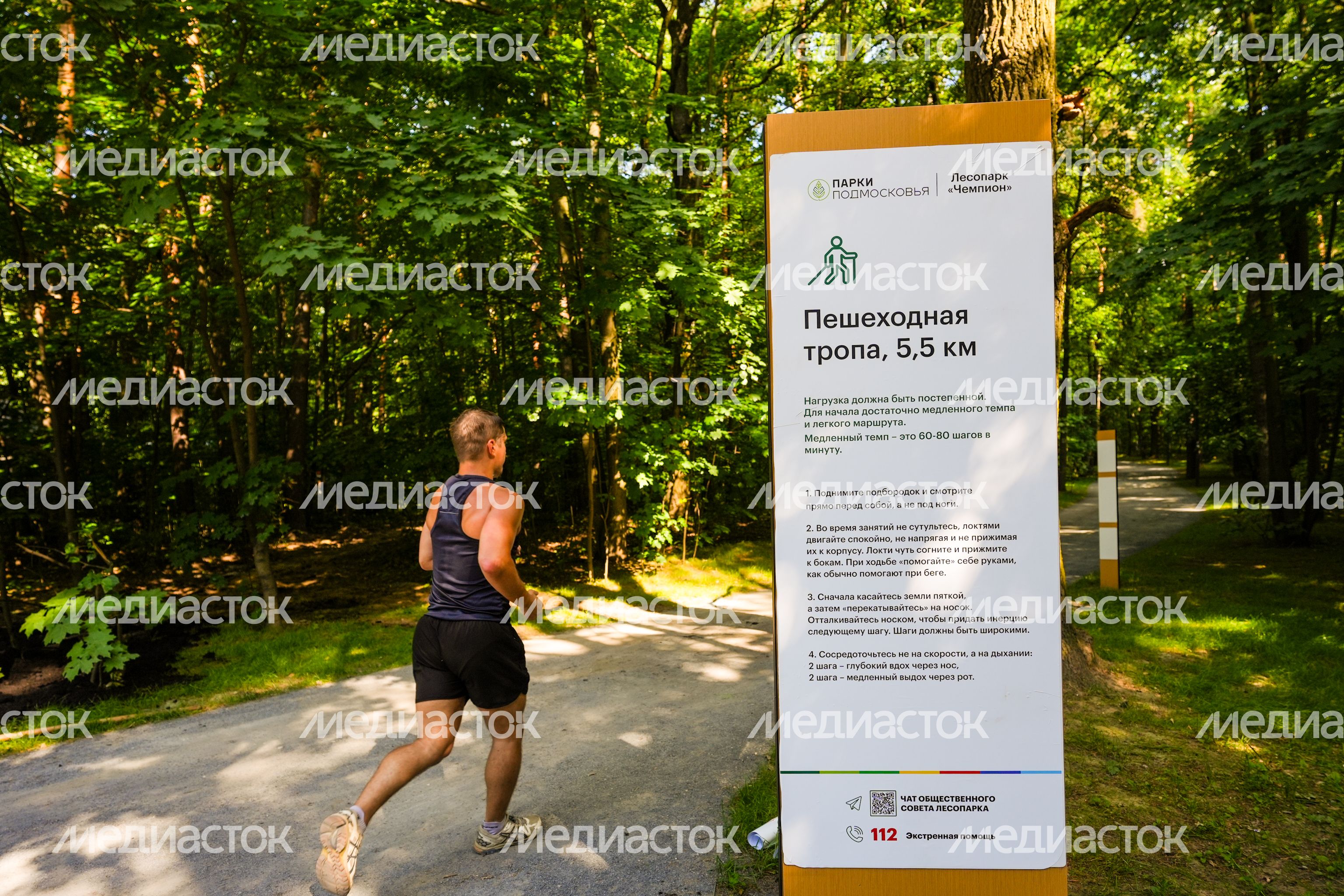 Лесопарк "Чемпион" в Дзержинском