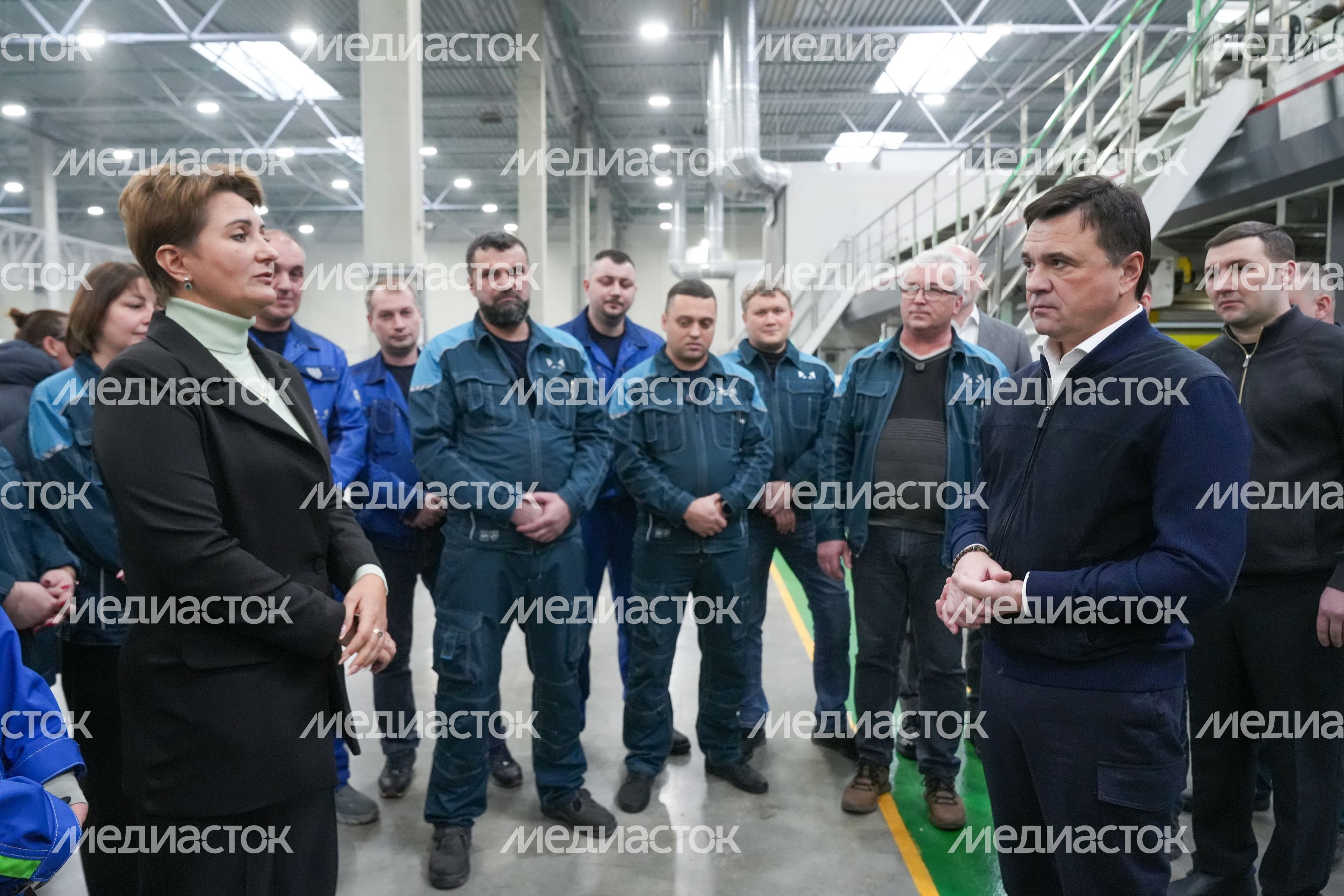 Андрей Воробьев посетил завод "Л-Пак" в Кашире Андрей Воробьев посетил завод "Л-Пак" в Кашире