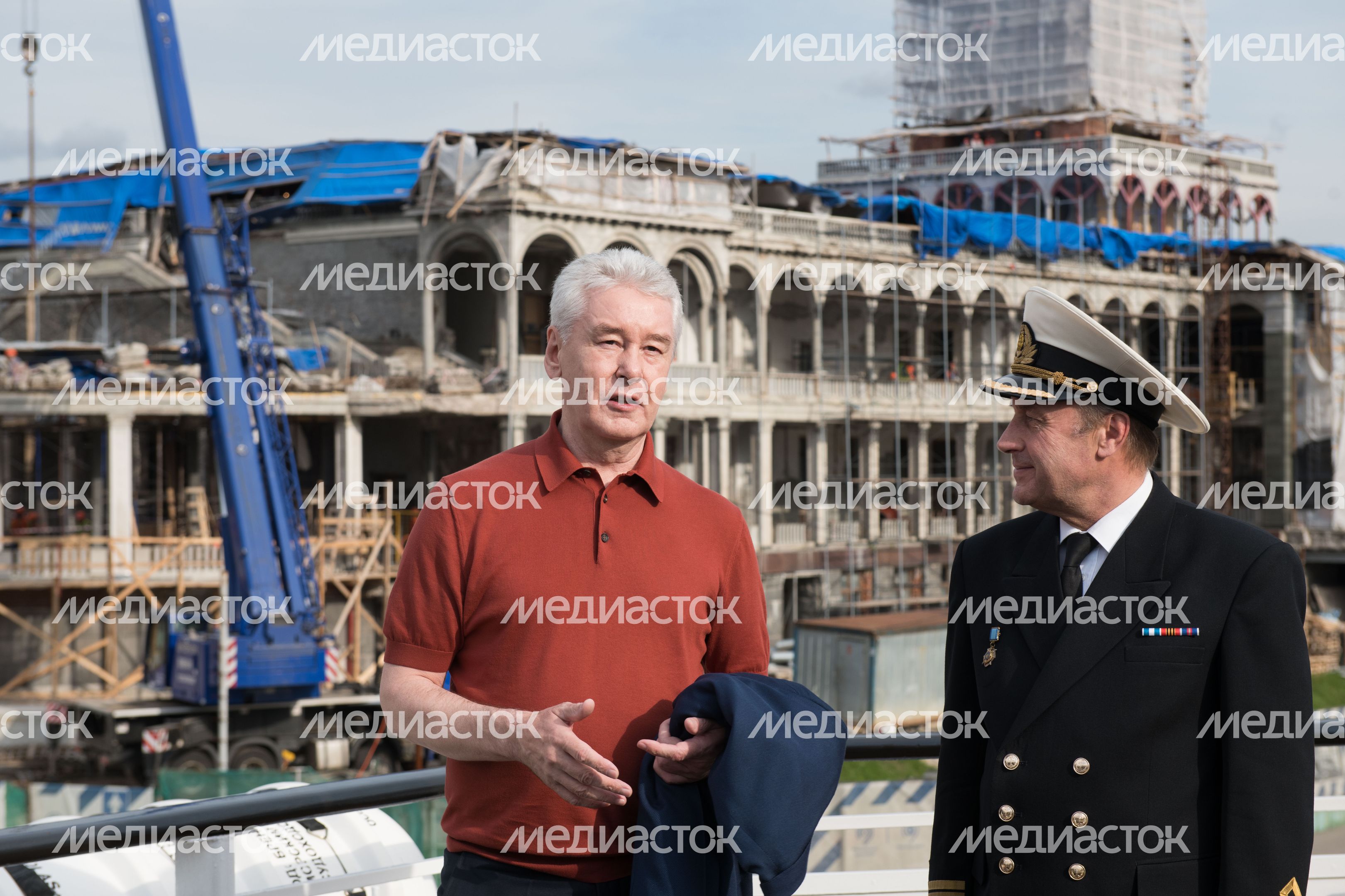 Реставрация Северного речного вокзала