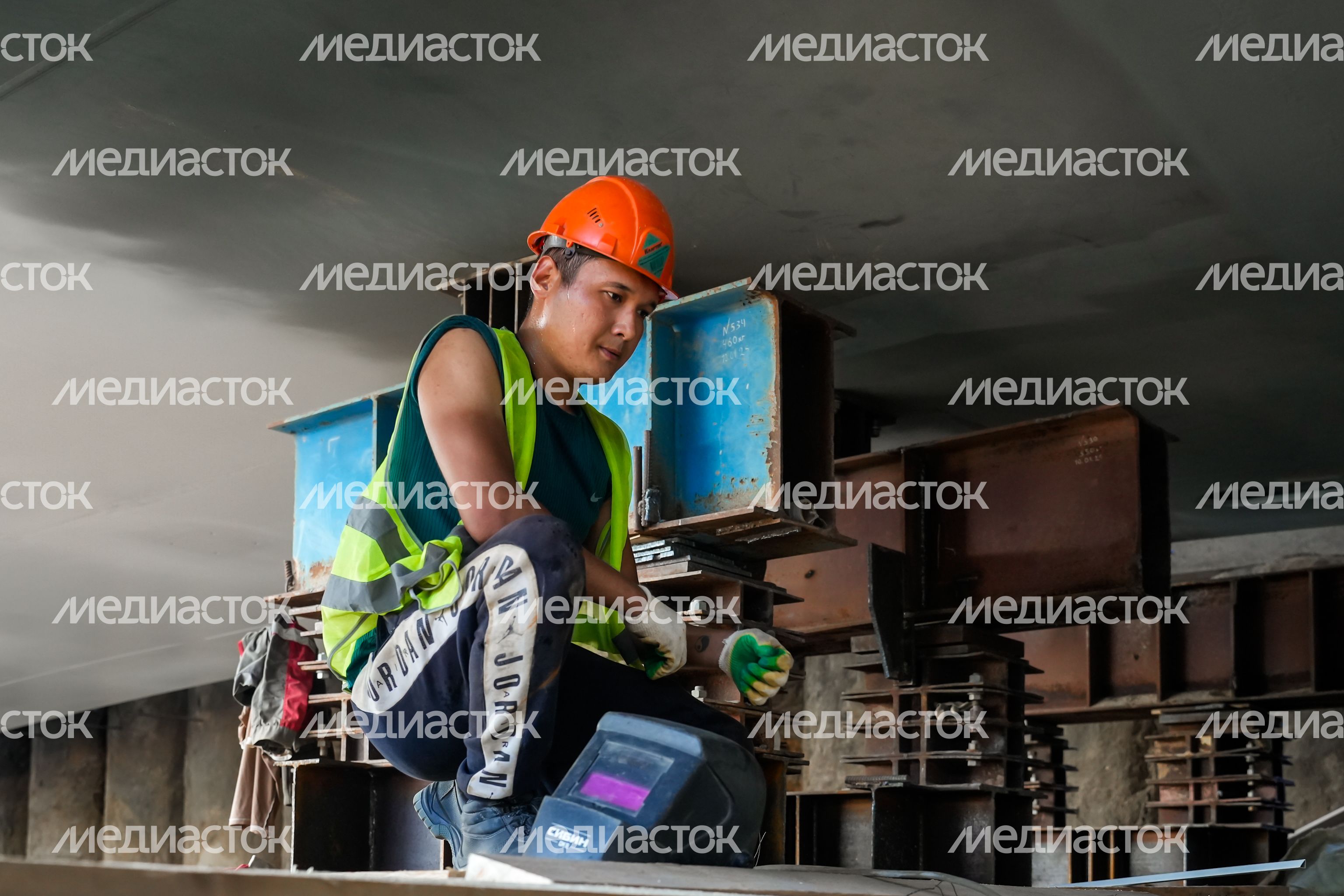 Возведение нового Рогачевского моста в Дмитрове