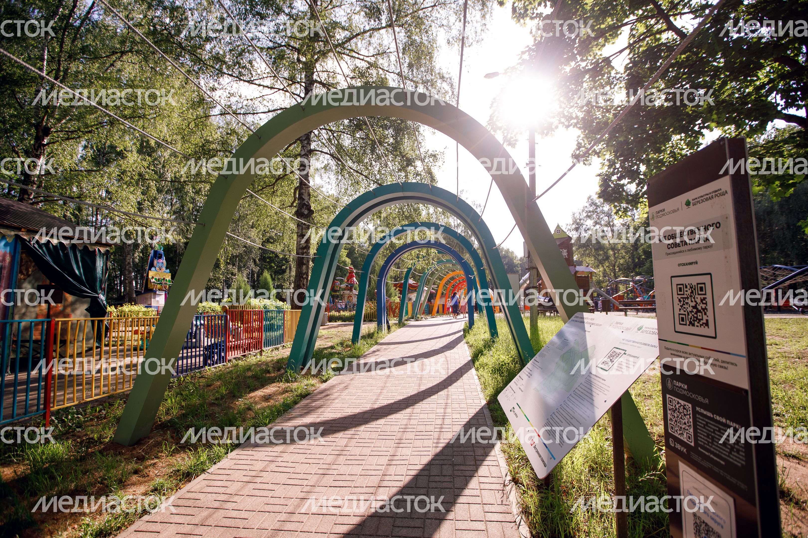 Дмитров. Парк Березовая роща Дмитров. Парк Березовая роща