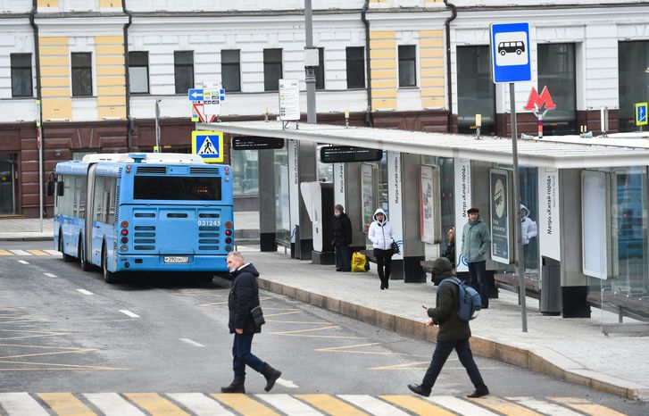 Городская жизнь в Москве в марте