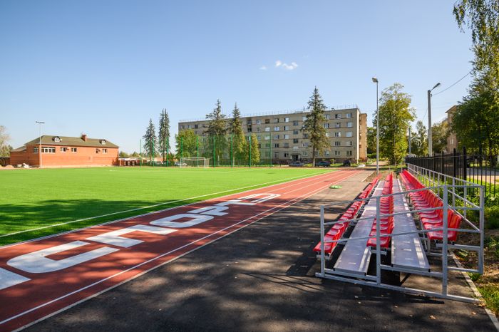 В спорткомплексе «Горняк» открыли новый стадион