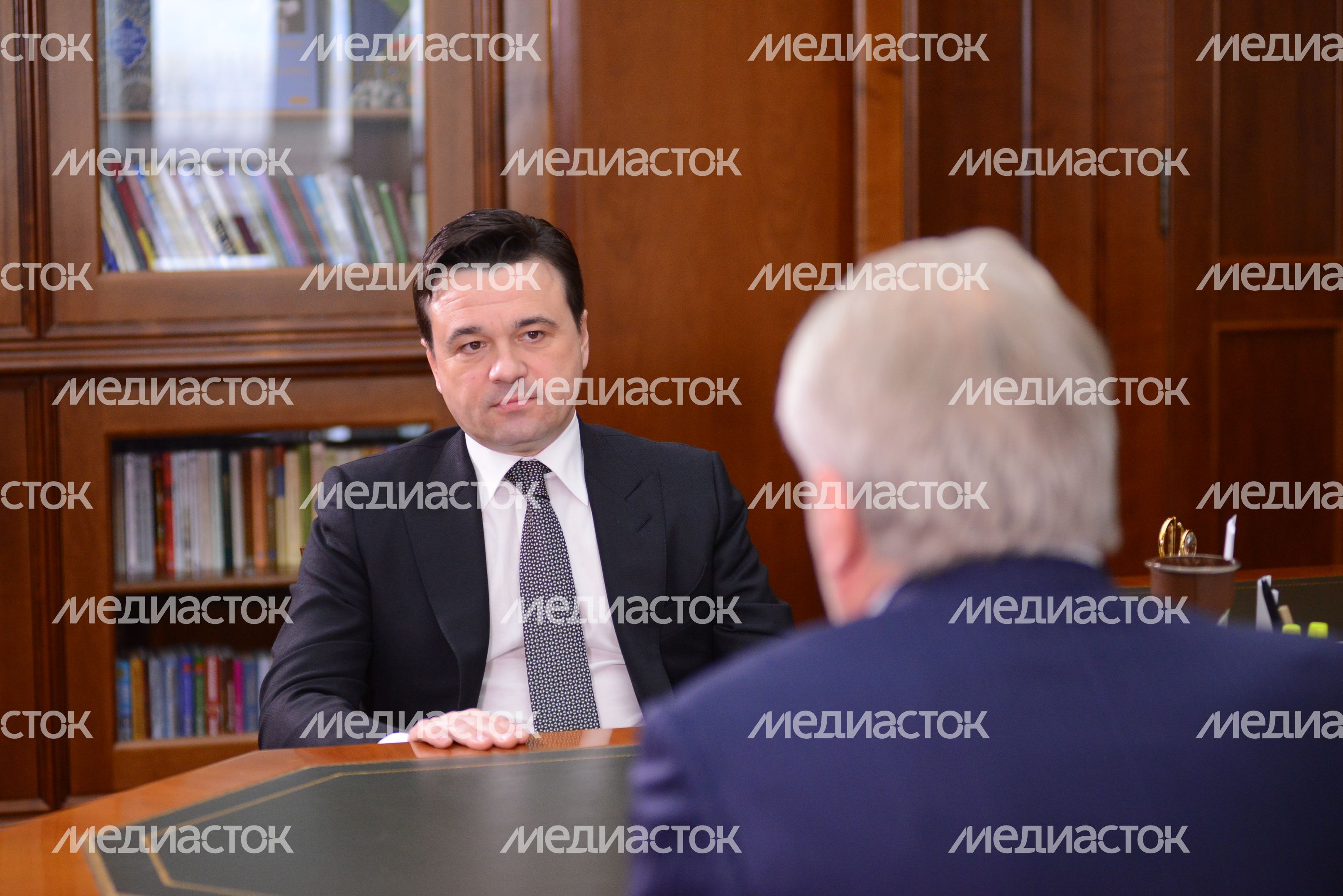 А. Воробьев провел рабочую встречу с Анатолием Кучереной А. Воробьев провел рабочую встречу с Анатолием Кучереной