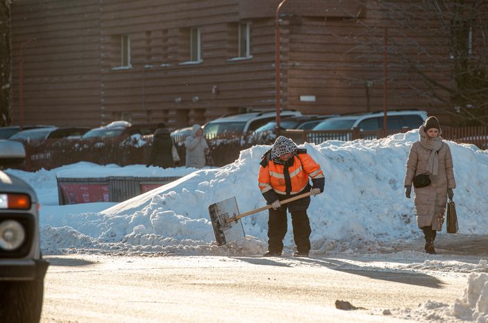 Зима в Москве