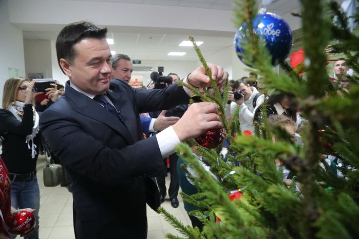 Рабочий визит губернатора Подмосковья в Клин