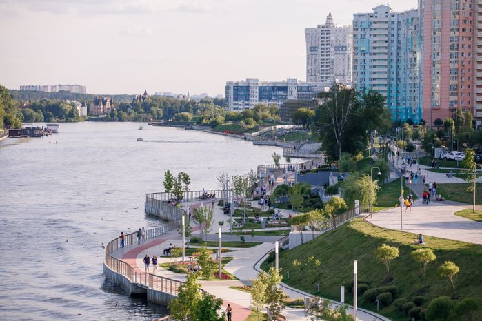Красногорск. Павшинская пойма. Набережная
