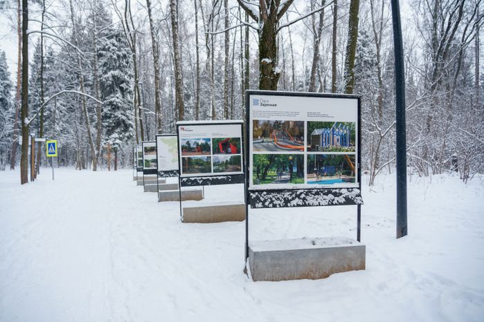 Балашиха. Ольгинский лесопарк. Зима