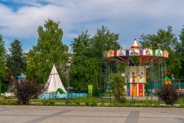 Парк "Питомник" в Серпухове открылся после реконструкции