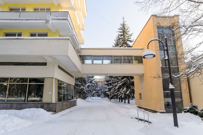 Красногорск. Усадьба «Архангельское». Зима